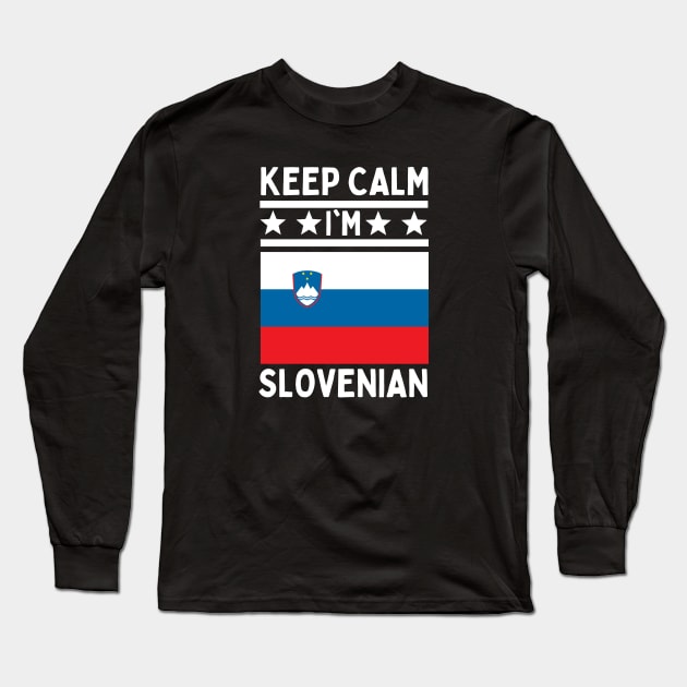 Slovenian Long Sleeve T-Shirt by footballomatic